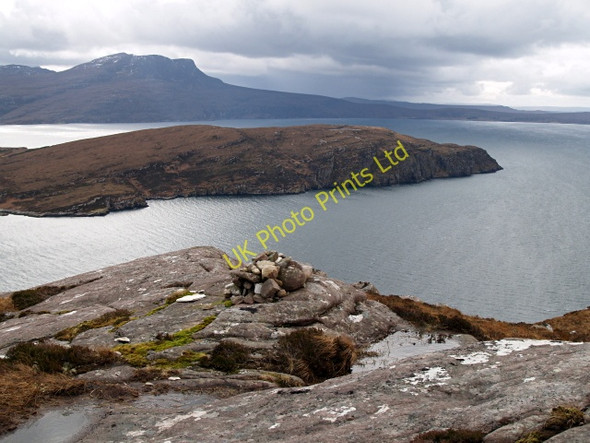 Photo 6"x4" Cairn, Carn Dearg Ardmair c2008