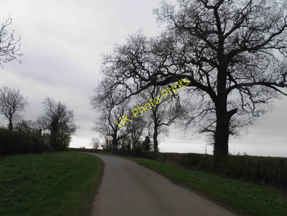 Photo 6"x4" Bend on Withybrook Lane near Shilton Hopsford c2011