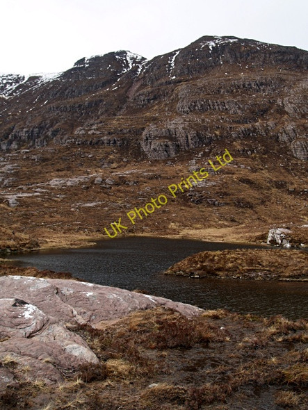 Photo 6"x4" Loch na Cloiche Guirme and Speicein Coinnich Speicein C\u00f2innich c2008