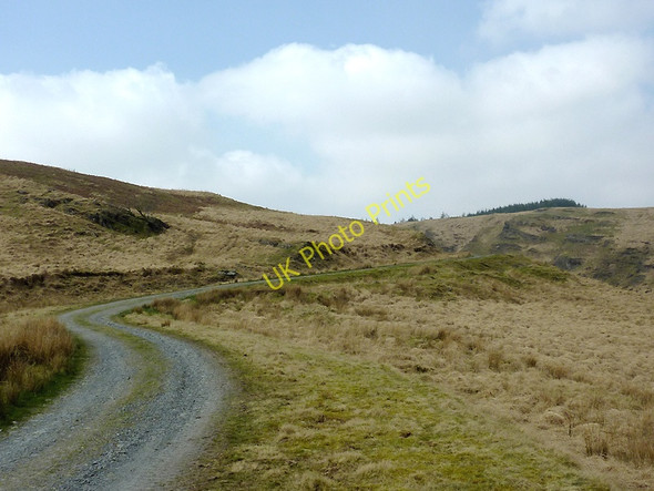 Photo 6"x4" Forestry road north-west of Soar-y-Mynydd, Ceredigion Soar y Mynydd c2011