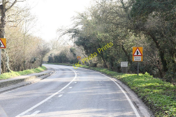 Photo 6"x4" Round the bend to Culham Bridge Abingdon c2011