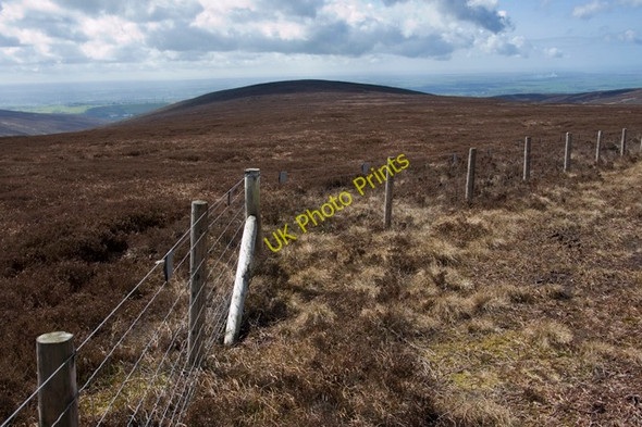 Photo 6"x4" Corner on watershed fence below Greave Clough Head Oakenclough\/SD5447 c2011