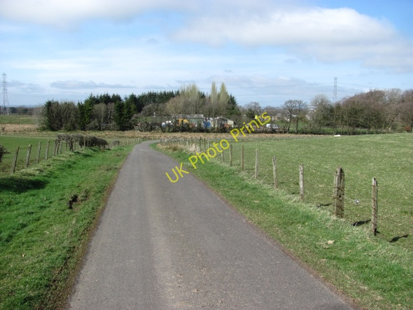 Photo 6"x4" Minor road, West Harburn Harburn\/NT0461 c2011
