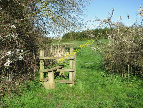 Photo 6"x4" Stile on the Tas Valley Way Hapton\/TM1796 c2011