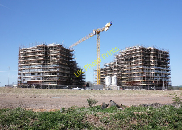 Photo 6"x4" Construction site, Taunton Taunton\/ST2324 c2011