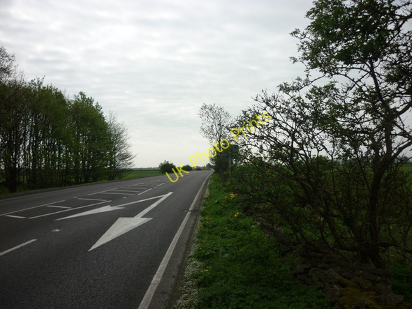 Photo 6"x4" Looking south along the A15, Ermine Street Fillingham c2011