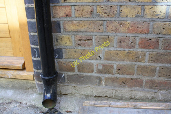 Photo 6"x4" Benchmark on #1 Junction Mews Westminster c2011