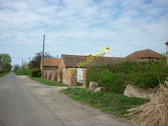 Photo 6"x4" Fillingham Lane at Poplar Farm Kexby\/SK8785 c2011