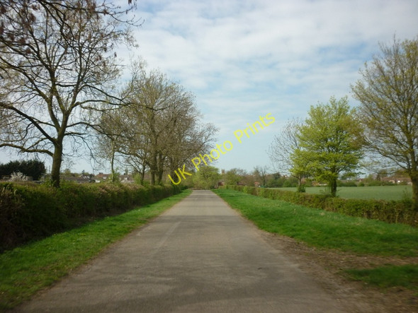 Photo 6"x4" Fillingham Lane towards Willingham by Stow Normanby by Stow c2011