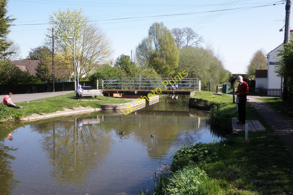 Photo 6"x4" Canal swing bridge, Bathpool Taunton\/ST2324 c2011