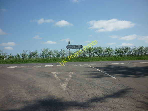 Photo 6"x4" Hanover Hill (road) meets the B1398, Middle Street Glentworth c2011