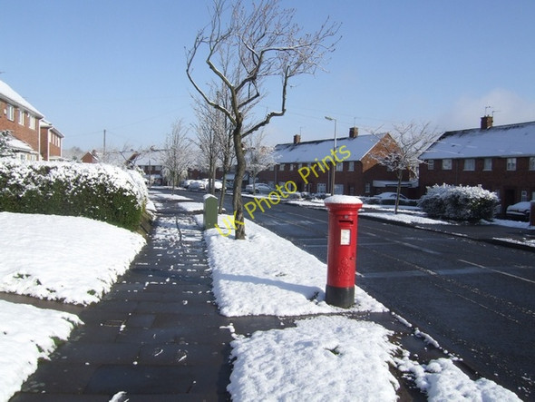 Photo 6"x4" Post war council housing Wednesfield c2008