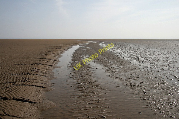 Photo 6"x4" Low tide at Mersehead Sands Mainsriddle c2011