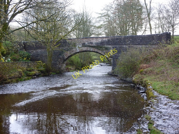 Photo 6"x4" Stone House Bridge over the River Dee Stone House\/SD7785 c2011