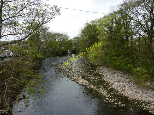 Photo 6"x4" River Ribble from Penny Bridge Settle c2011