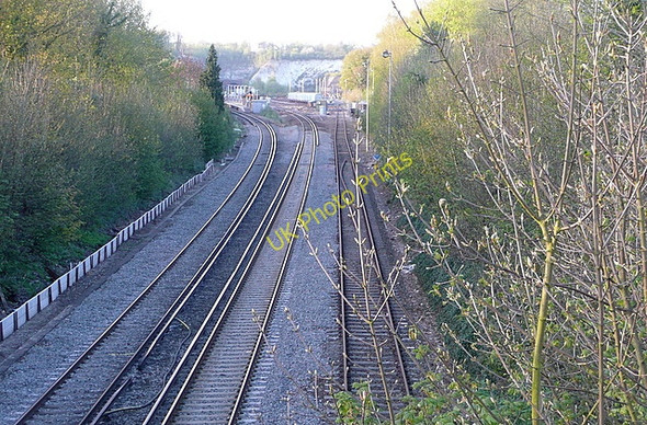 Photo 6"x4" Railway line south of Micheldever station West Stratton c2011