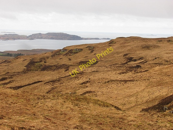 Photo 6"x4" Slopes of Beinn nan Clach-corra Achleck c2011