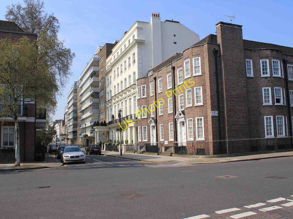 Photo 6"x4" Junction of Gloucester Square and Radnor Place Westminster c2011