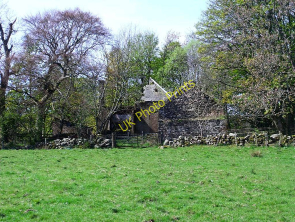Photo 6"x4" Hall Quarter ruins 1 Craigend\/NS7887 c2011