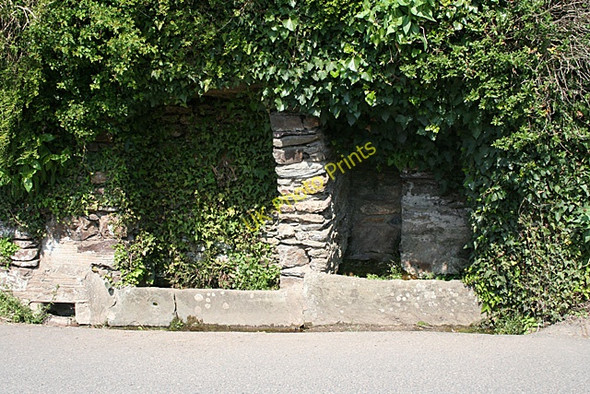 Photo 6"x4" Blackawton: Main Street detail Blackawton c2011