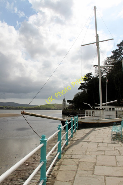 Photo 6"x4" Promenade, Portmeirion Porthmadog c2011
