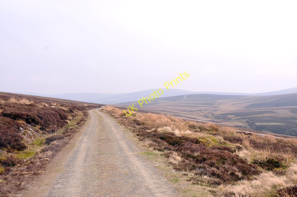 Photo 6"x4" Hill track past Monadh Fergie Mein a' Ch\u00f2is c2011