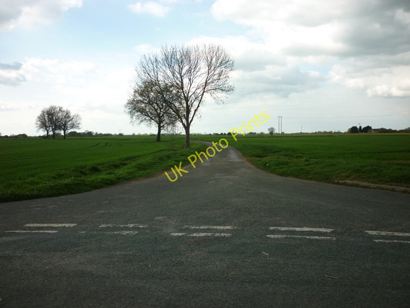 Photo 6"x4" Looking down Black Fern Lane from Lordship Lane Selby c2011