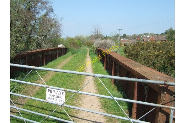 Photo 6"x4" Former railway bridge over River Otter Tipton St John c2011
