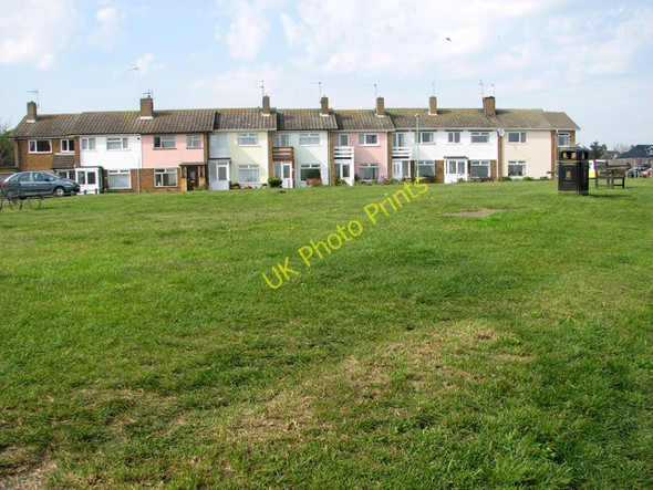 Photo 6"x4" Cottages in Pakefield Lowestoft c2011