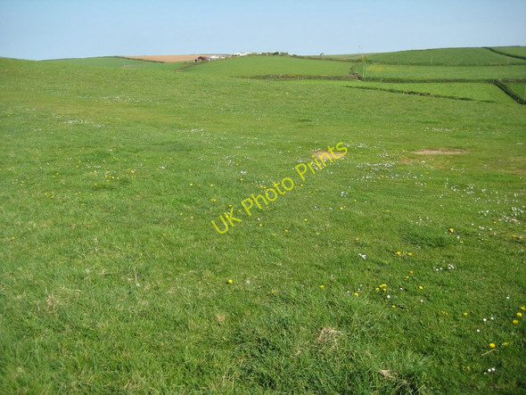 Photo 6"x4" Farmland at Freathy Freathy c2011