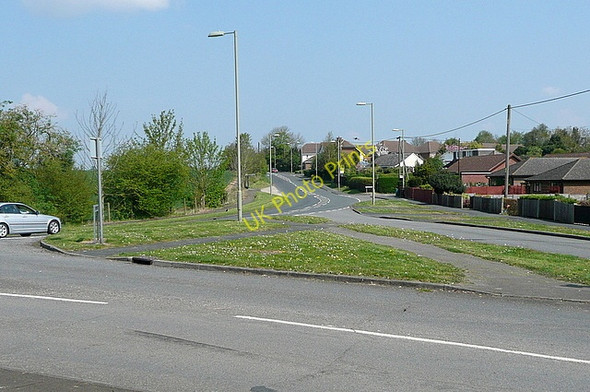 Photo 6"x4" Roman Road at Worting Worting c2011