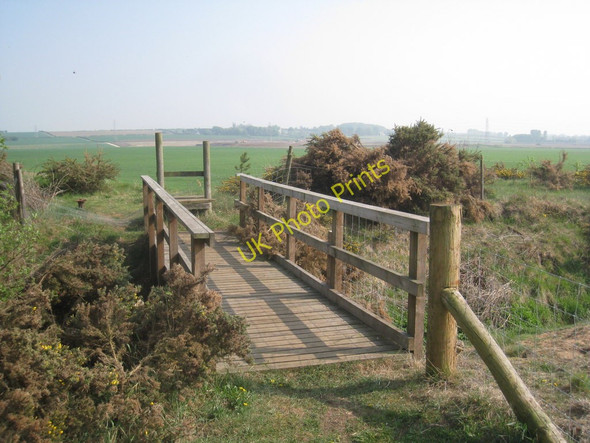 Photo 6"x4" Footbridge on the path to Manton Manton\/SE9302 c2011