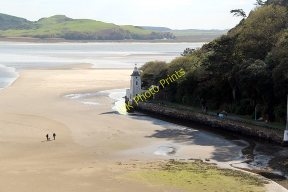 Photo 6"x4" Portmeirion Beach Porthmadog c2011
