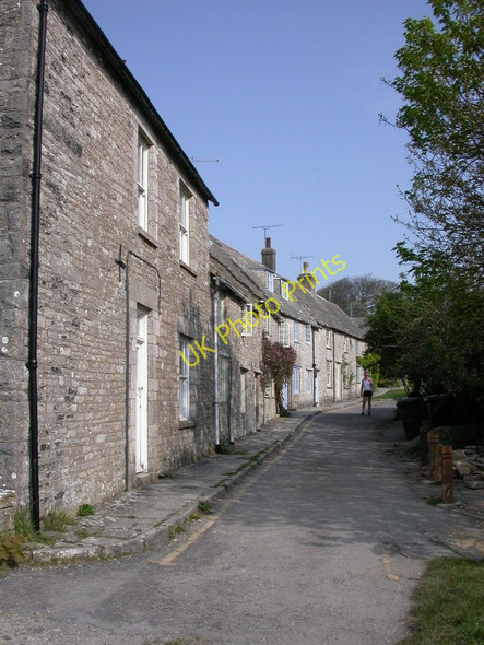 Photo 6"x4" Worth Matravers, London Row Worth Matravers c2011