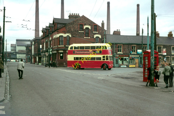 Photo 6"x4" British Trolleybus - Teesside Grangetown\/NZ5520 c1968