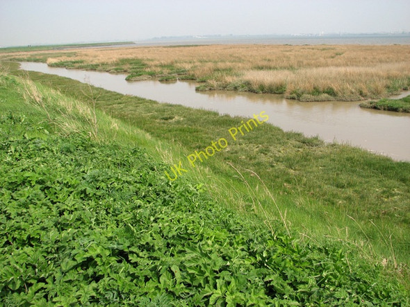 Photo 6"x4" Breydon Water, Great Yarmouth Cobholm Island c2011