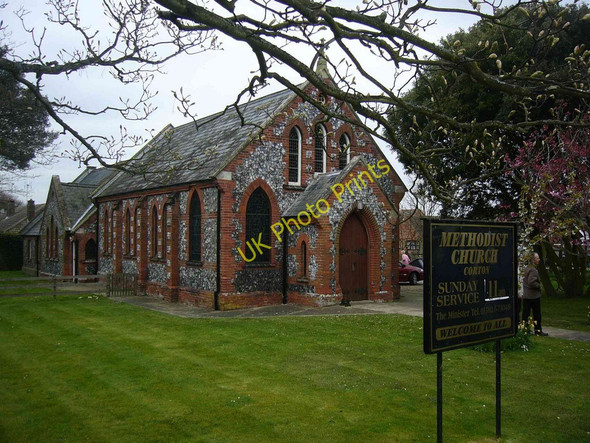 Photo 6"x4" Corton Methodist Church Corton\/TM5497 c2011