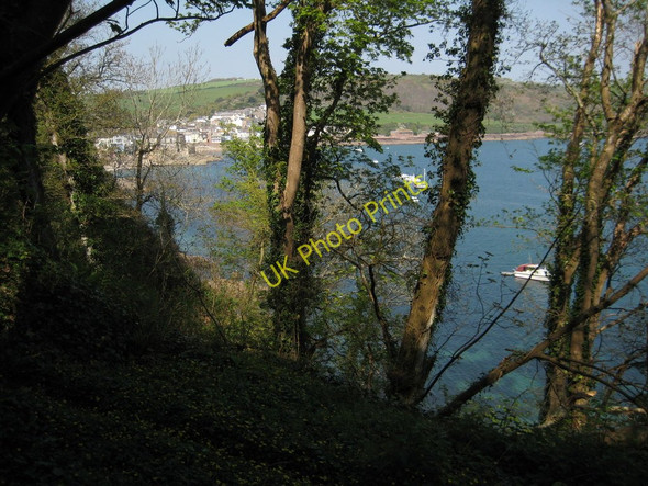 Photo 6"x4" Kingsand viewed from the south Cawsand c2011