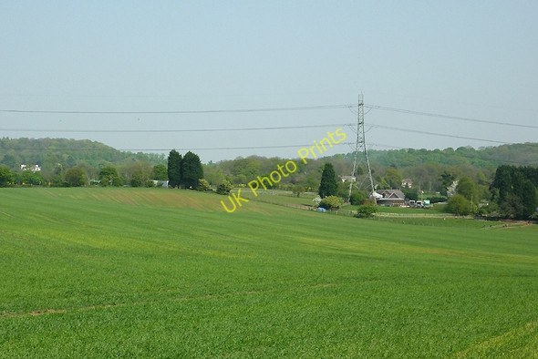 Photo 6"x4" Farmland near Prestwood, Staffordshire Prestwood\/SO8686 c2011