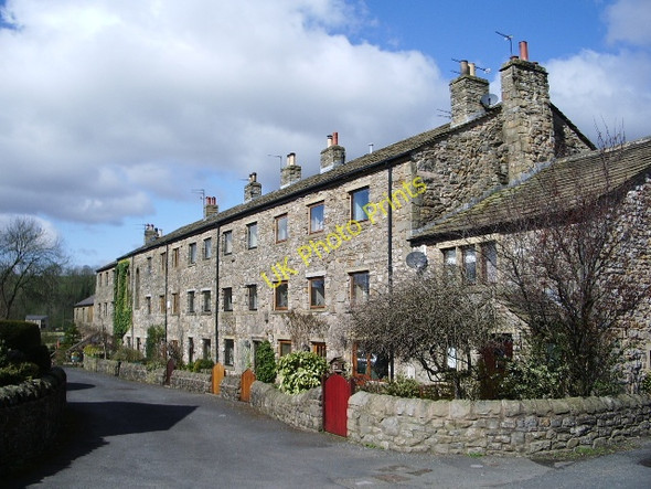 Photo 6"x4" Long Building Sawley\/SD7746 c2008