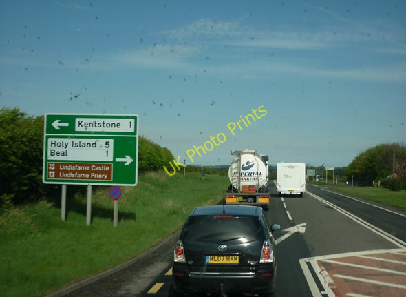 Photo 6"x4" Leaving the A1 for Holy Island Beal\/NU0642 c2011
