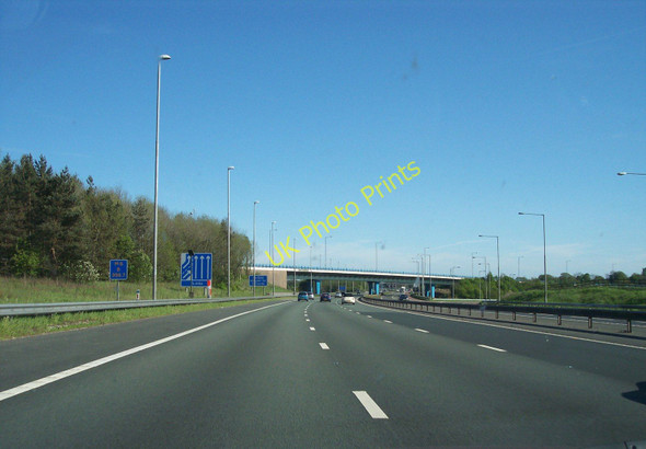 Photo 6"x4" The M6 approach to junction 32 with the M55 Broughton\/SD5235 c2011