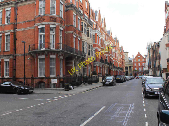 Photo 6"x4" Colourful Junction, Mayfair Westminster c2011