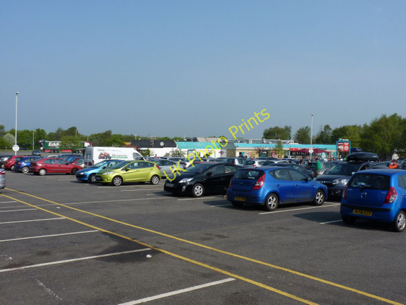 Photo 6"x4" Southwaite Services - northbound side Mellguards\/NY4445 c2011