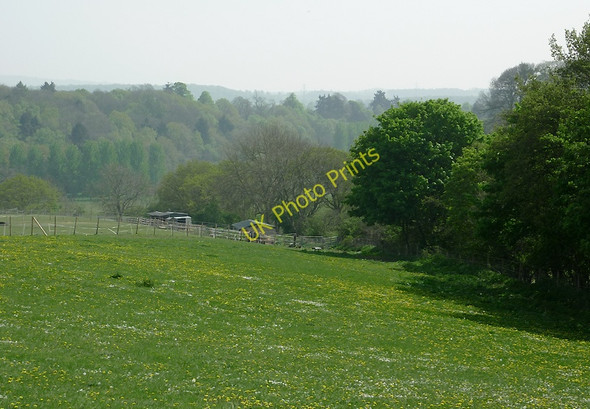 Photo 6"x4" Paddocks near Gothersley, Staffordshire Prestwood\/SO8686 c2011