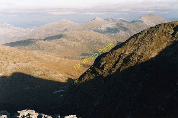 Photo 6"x4" North east ridge, Beinn Damh Annat\/NG8954 c1997
