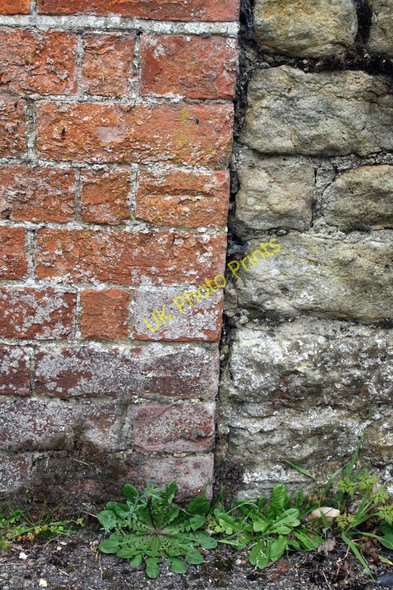 Photo 6"x4" Benchmark on Holy Trinity Church Wantage c2011