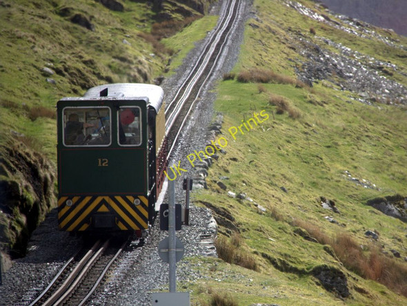 Photo 6"x4" Snowdon Mountain Railway Nant Peris or Old Llanberis c2011
