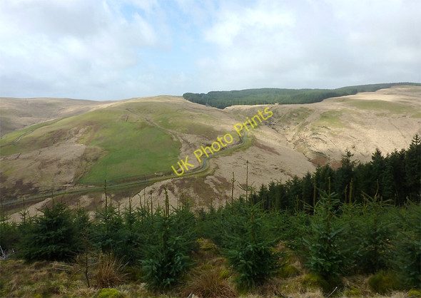 Photo 6"x4" Looking across Cwm Camddwr, Ceredigion Soar y Mynydd c2011