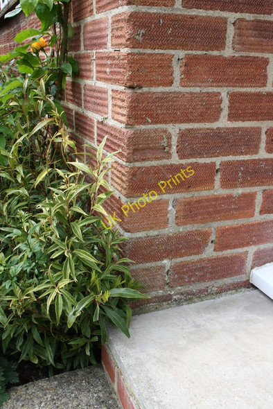 Photo 6"x4" Benchmark above step at doorway to #96 Ham Road Wantage c2011